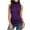 Purple1, variant on Plebaso Women's Turtleneck Tank Tops Plus Size Sleeveless Shirts Casual Pullover Tank Tees for Ladies