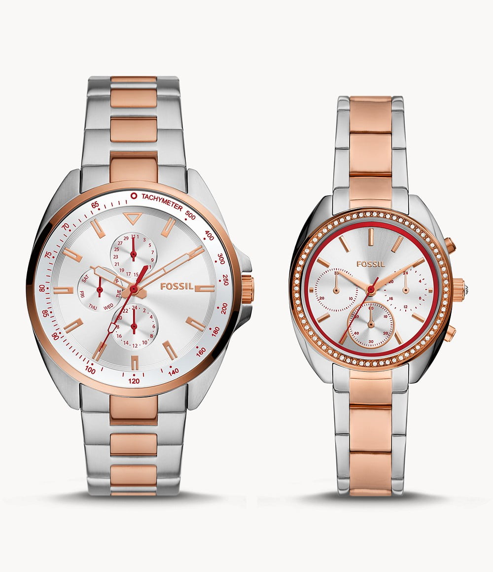 FOSSIL BQ2471SET Black Stainless Steel 