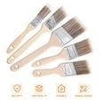thumbnail image 2 of Raindrops 5 Pcs Oil Paint Paint Brush Set Durable Paint Brush Child 25X6CM Beige, 2 of 8