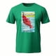 thumbnail image 3 of Playera De El Pescado De La Loteria Mexicana Color Verde Talla Grande Marca Emil SaEs, 3 of 4