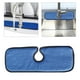 thumbnail image 4 of Tapete para salpicaduras de fregadero de cocina, fibra gruesa, reutilizable, envolvente, atrapagotas Azul Claro Pequeño, 4 of 8