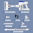 thumbnail image 6 of CareVac Cordless Stick Vacuum Cleaner Lightweight for Carpet Hard Floor Pet Hair, 6 of 10