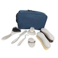 thumbnail image 2 of Juego de 8 cepillos de limpieza portátiles Zulema con bolsa de almacenamiento para adultos Gris, 2 of 8