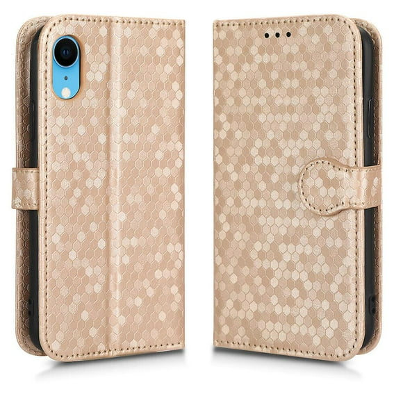 Case For Iphone Xr Cover With Card Holderkickstand Magnetic Leather Flip Case Compatible With Iphone Xr Cover