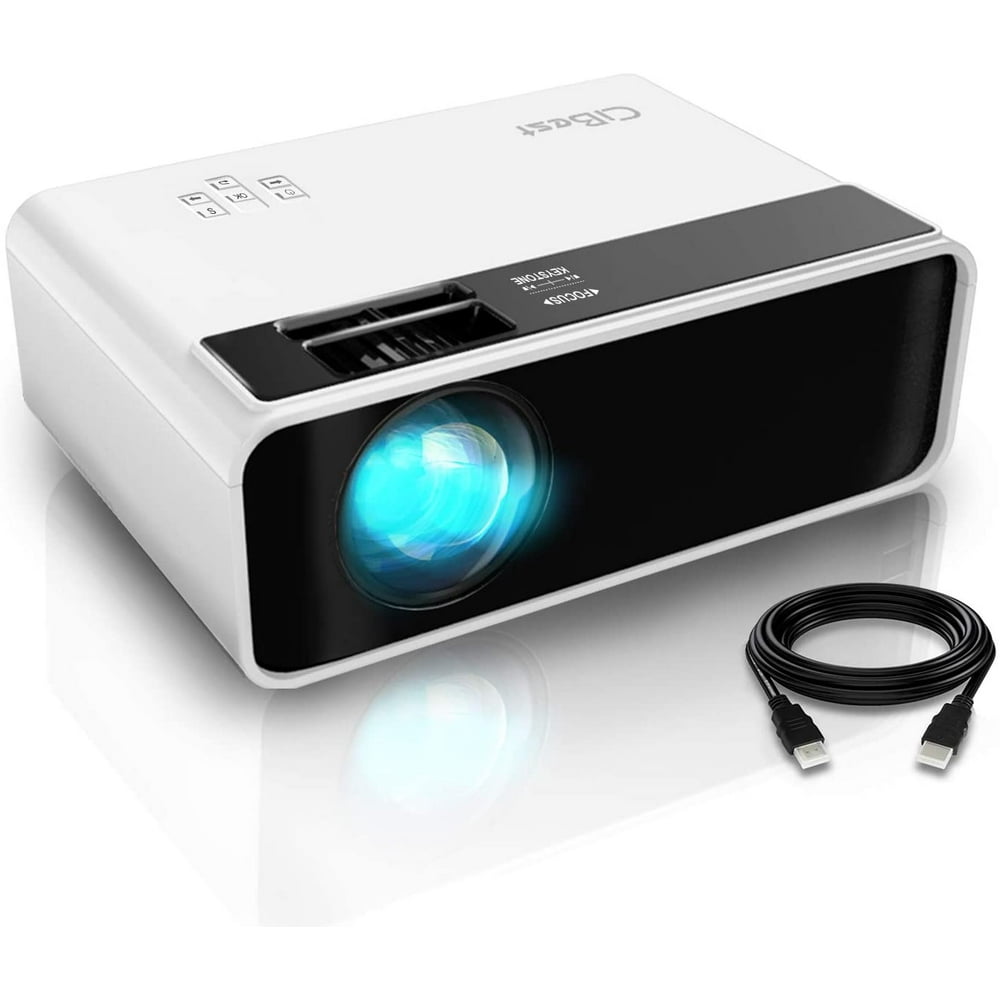 Mini Projector, CiBest Video Projector Outdoor Movie Projector, 4200