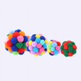 thumbnail image 2 of 4pcs pet products cat snack toy handmade elastic ball seven colors shake ricochet, 2 of 5