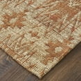 thumbnail image 5 of Feizy Lilliana Transitional Geometric, Orange/Ivory/Tan, 2' x 3' Accent Rug Handmade Reversible Global Diamond Design Carpet for Living Dining Bed Room, 5 of 9