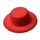 thumbnail image 5 of Sombrero en miniatura para casa de muñecas, sombrero de juguete, escena de la vida, accesorios de Clip para el pelo, sombrero de utilería para mujer, Rojo, 5 of 9