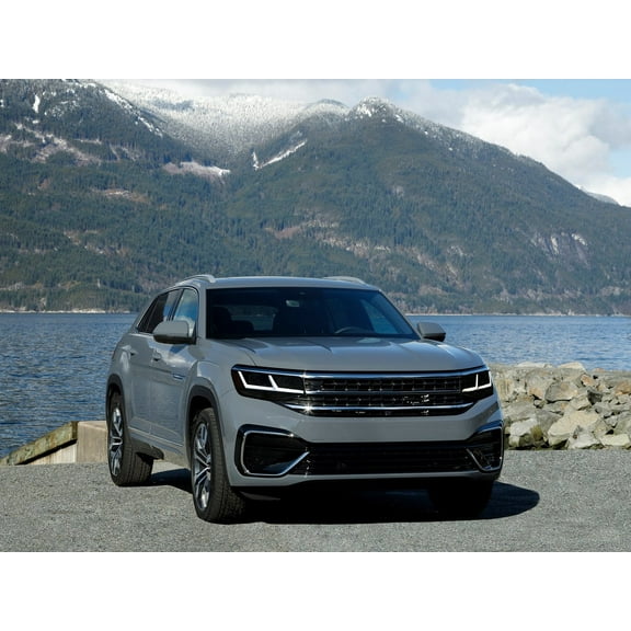 For The BlingLights Tinted Headlight Film Covers for 2020-2023 Volkswagen Atlas Cross Sport