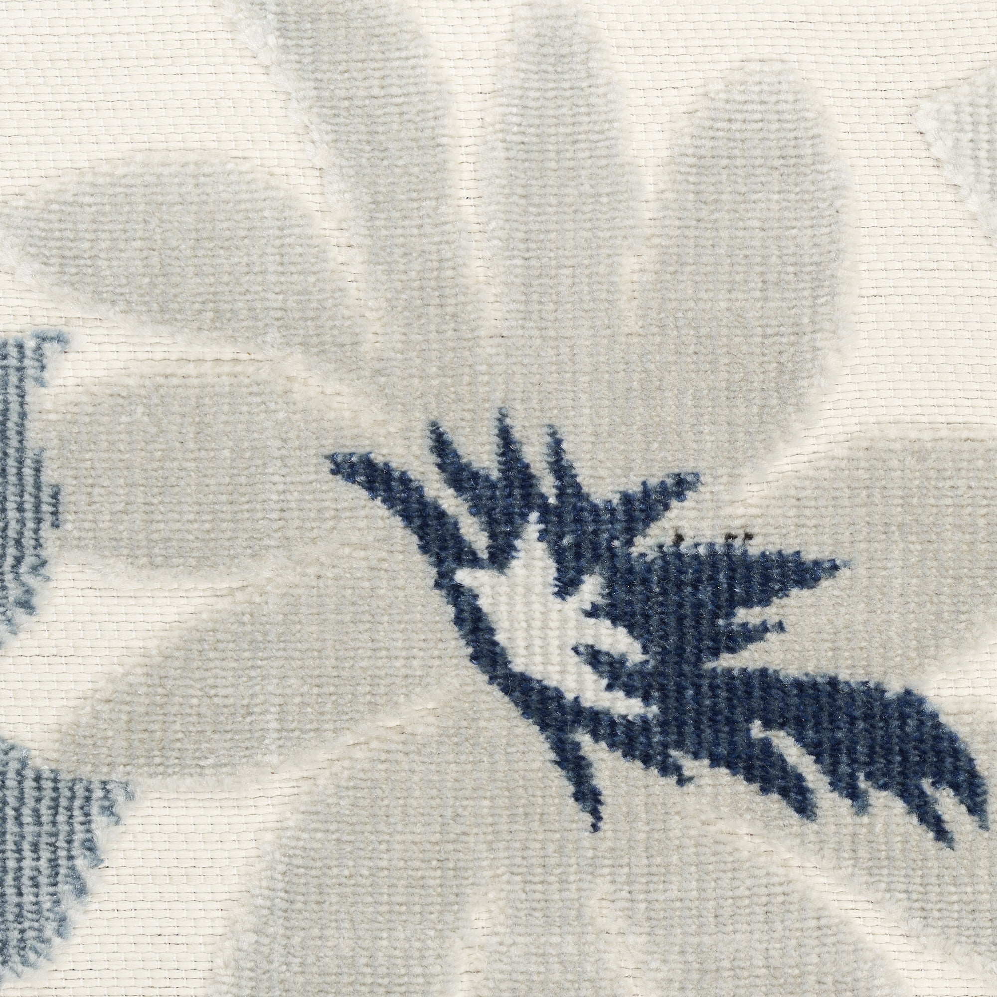 Nourison Suncoast 9' x 12' Blue Tropical Rug