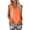orange, variant on Mrat Backless Tank Tops Women's Printed Sleeveless Casual V-Neck Tank Tops Womens Plus Size Tank Tops S-502 Pink-A M