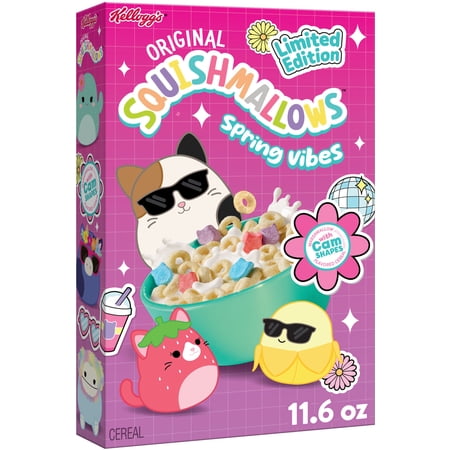 Kellogg's Spring Vibes Original with Marshmallows Breakfast Cereal Box, 11.6 oz