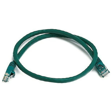 UPC: 0844660034216 | Monoprice 2  24AWG Cat6 UTP Ethernet Network Cable Green 103421