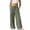 Mint Green, variant on Women's Linen Pants Drawstring Elastic Waist Pants with Pockets Flowy Wide Leg Straight Leg Slacks Casual Baggy Trousers Fashion Trendy Pant 2026 Summer Beach Vacation Outfits