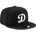 thumbnail image 3 of Gorra New Era MLB 9Fifty Los Angeles Dodgers, negro y blanco, 3 of 7