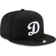 thumbnail image 3 of Gorra New Era MLB 9Fifty Los Angeles Dodgers, negro y blanco, 3 of 7