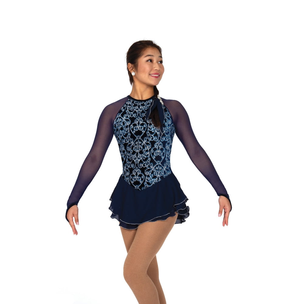 Jerry's Figure Skating Dress 105 Navy Nobility