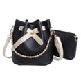 thumbnail image 1 of EeaseCA 1 Set of Drawstring Bucket Bag Stylish Messenger Bag Storage Bag Shoulder Bag, 1 of 8