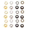 thumbnail image 1 of Grommet Kit,Grommet Kit 4.5mm Assorted Grommets Eyelets Grommet Tool Kit Compact and Lightweight, 1 of 5