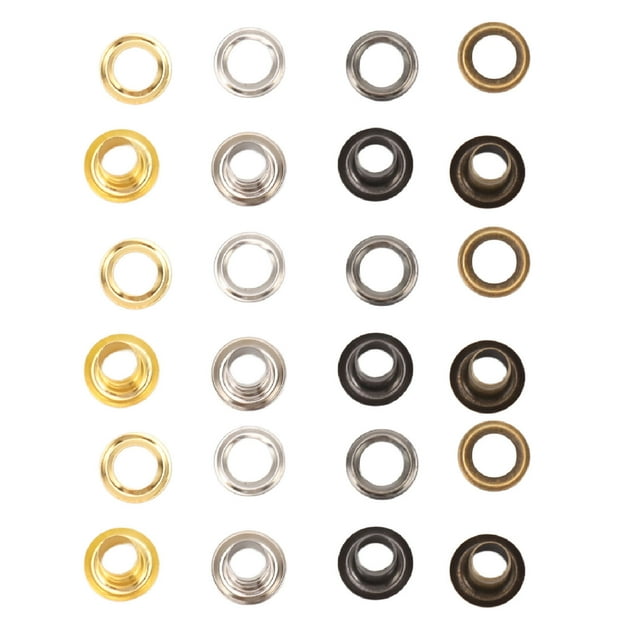 Grommet Kit,Grommet Kit 4.5mm Assorted Grommets Eyelets Grommet Tool Kit Compact and Lightweight