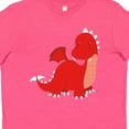 thumbnail image 4 of Inktastic Adorable Red Dragon Youth T-Shirt, 4 of 5
