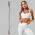 thumbnail image 4 of Unique Bargains 1 Pc Non-Elastic Yoga Band for Yoga and Home Fitness 43.31"x0.59" Red, 4 of 4