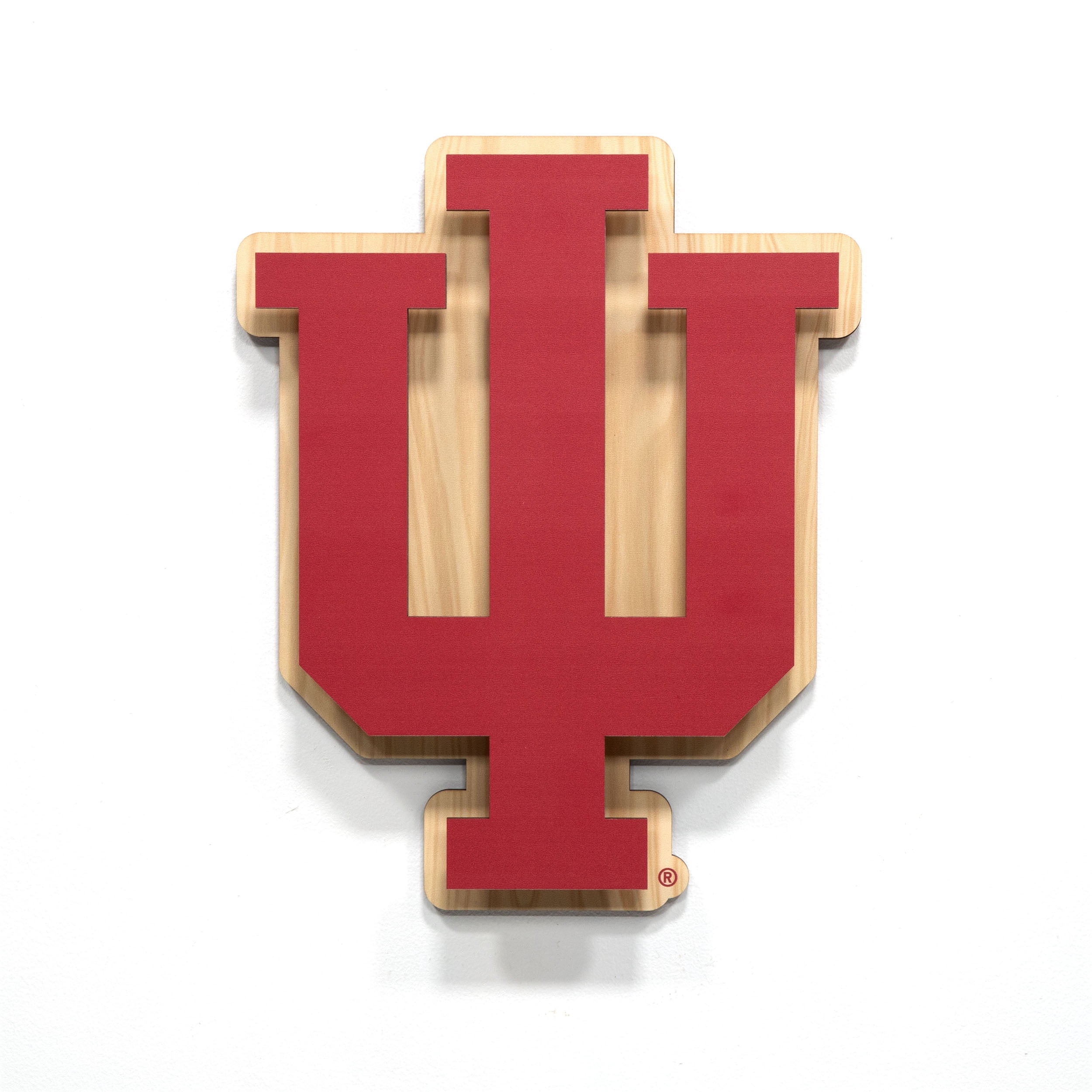 YouTheFan NCAA Indiana Hoosiers 3DX Die Cut Wall Art