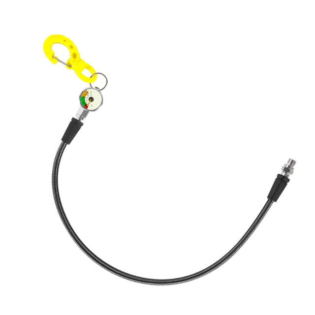 Manómetro de Presión de Buceo con Resistente Medidor de Presión Sumergible Indicador Analógico Luminoso Herramienta para Snorkel Fabricado