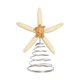 thumbnail image 1 of Adorno de estrella de resina coleccionable para la parte superior del árbol de Navidad, acento de temporada Tortuga marina, 1 of 9
