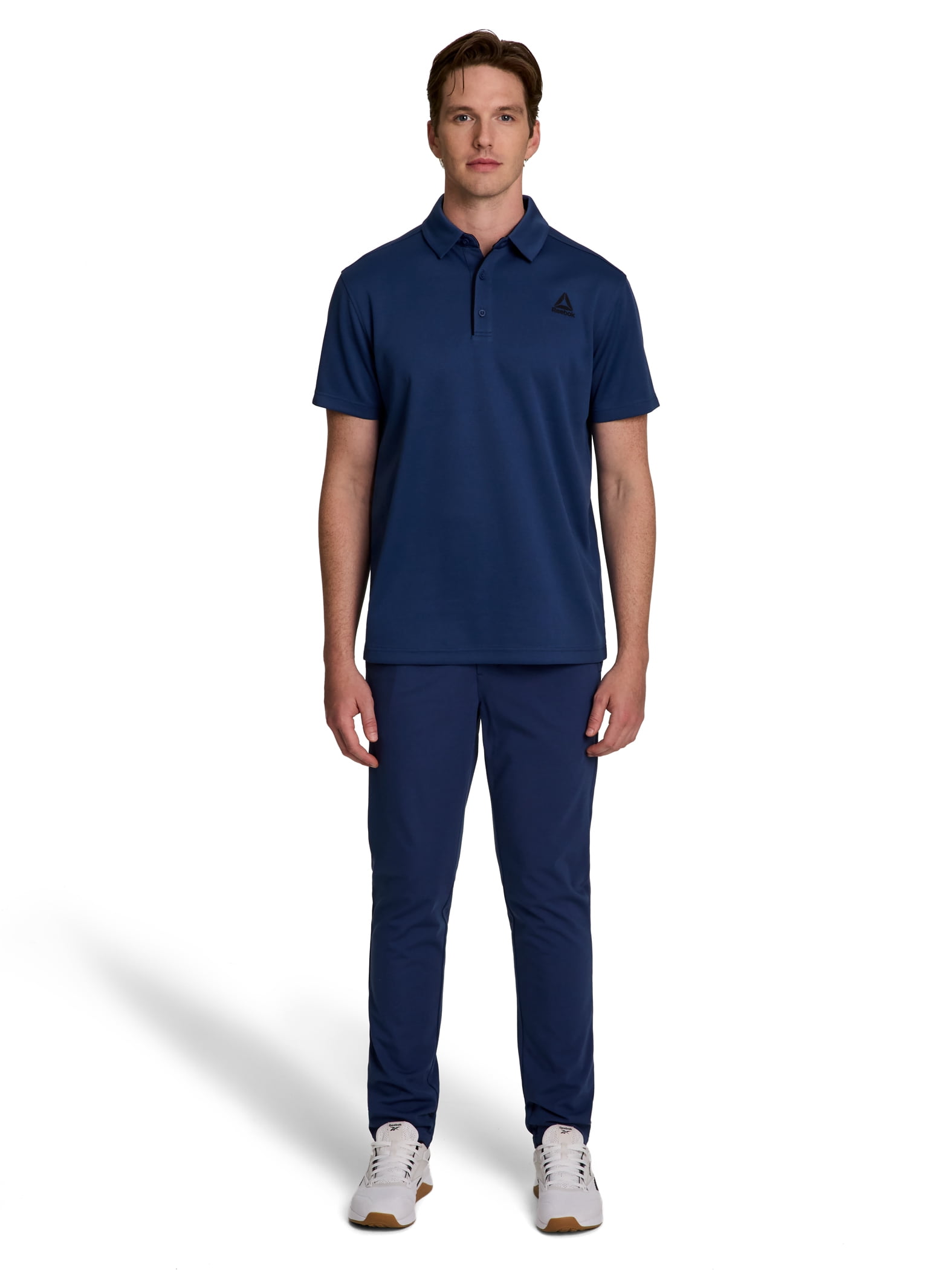 Reebok Men's and Big Men's Performance Polo Shirt, Sizes XS-5XL