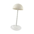 thumbnail image 1 of Soporte para la cabeza, soporte para exhibición de sombreros, soporte de mesa antideslizante con forma de cúpula de encaje, estante para almacenar gorras Beige, 1 of 8