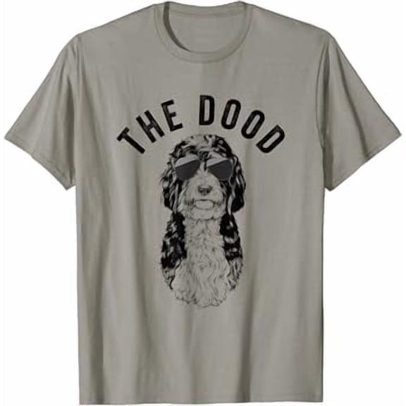 The Dood Bernedoodle Mom Doodle Dog Dad T-Shirt