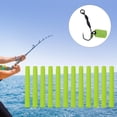 thumbnail image 4 of Palos Flotantes Cola Flotantes De Pesca 12 Piezas Verde, 4 of 8
