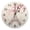E67, variant on Paris Tower Flowers House Building Wall Clocks Non Ticking for Girl Boy Bedroom Bathroom Kitchen Living Room Office Round Clock(10 Inch)