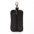 thumbnail image 2 of POINTERTECK Genuine Leather Key Holder Wallet Men Keys Organizer Women Zipper Key Chain Case, 2 of 8