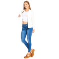 thumbnail image 2 of Saco Con Botones Blazer Para Mujer Casual Formal Ivory blanco M Incógnita 330684, 2 of 5
