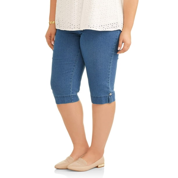 ladies pull on capris