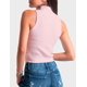 thumbnail image 3 of Blusa básica sin mangas Balam, 0084 (Rosa) rosa M Roman Fashion BL-BAL-0084-ROSA, 3 of 3