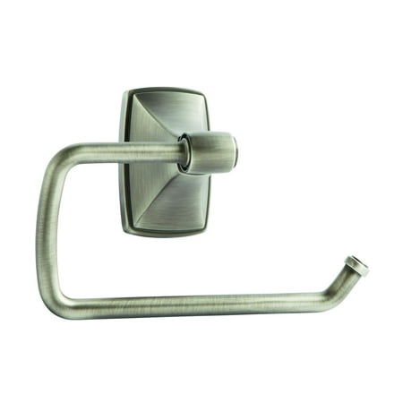 Antique Silver Bathroom Accessories - Clarendon Single Post Tissue Roll Holder in Antique Silver