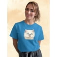 thumbnail image 2 of Angry Kitten T-Shirt Women -Kayomi Harai Designs, Female 3X-Large, 2 of 4