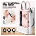 thumbnail image 2 of 45000RPM Rechargeable Nail Drill Machine Professional Portable Electric Manicure File ,at Salon Home, 2 of 5