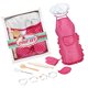 thumbnail image 3 of Pink Pretend Play Kitchen Toy Set for Kids Playing Made of Safe Durable Plastic 11Pcs, 3 of 4