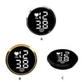 thumbnail image 2 of Wisewang Car Touch Screen Display And Battery Alarm LED Electronic Heads Up Illuminated Designed For Study Desk/Cars/Office black, 2 of 4