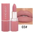 thumbnail image 3 of Rose Pink Nude Matte Velvet Lipstick Color Rendering Lasting Non-stick Cup Sexy Lipsticks Waterproof Beauty Lips Makeup Cosmetic, 3 of 5