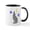White/Black Inside, variant on CafePress - Grey Wolf Mug - 11 oz Ceramic Mug - Novelty Coffee Tea Cup