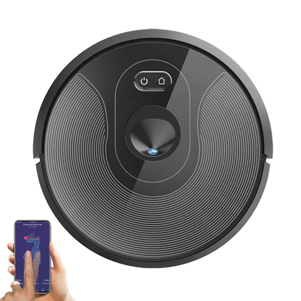 Toyella ABIR X6 Robot Vacuum Cleaner, Visual Navigation,APP Virtual