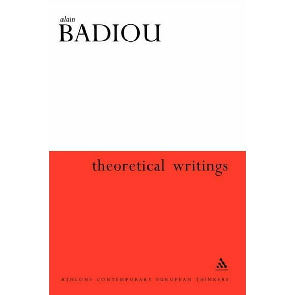 Athlone Contemporary European Thinkers Theoretical Writings, (Paperback)