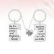 thumbnail image 4 of EeaseMX 3 llaveros colgantes para el Día del Padre, regalo para llaves, collar, colgante de aleación, llaveros, adornos artesanales (2 llaveros, 1 collar), 4 of 7