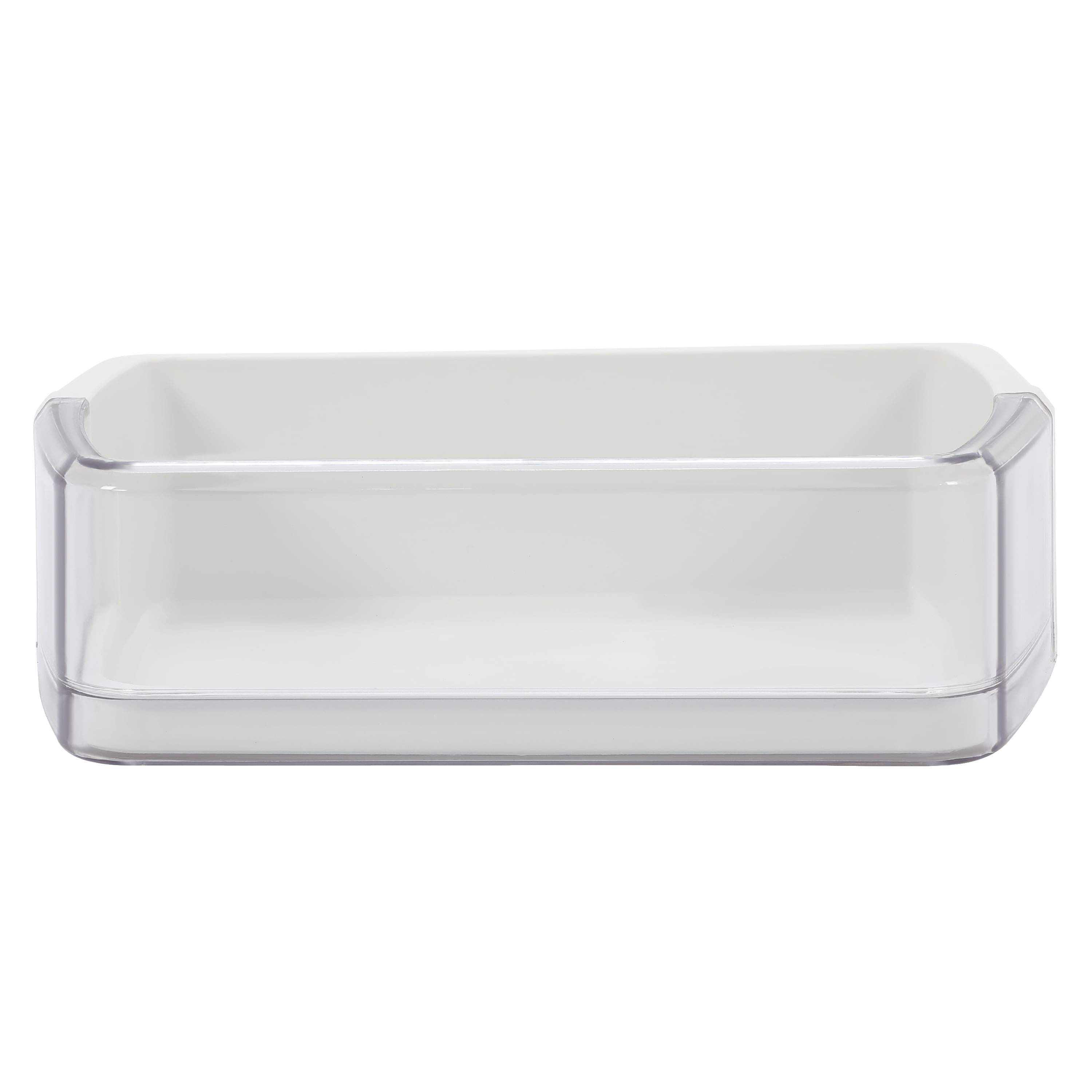 Kojem Refrigerator Door Shelf for Samsung Refrigerator Replacement for DA97-08406A AP4578480 2051375 PS4175803 EAP4175803 Right Door Bin Assembly Guard Plastic Clear White
