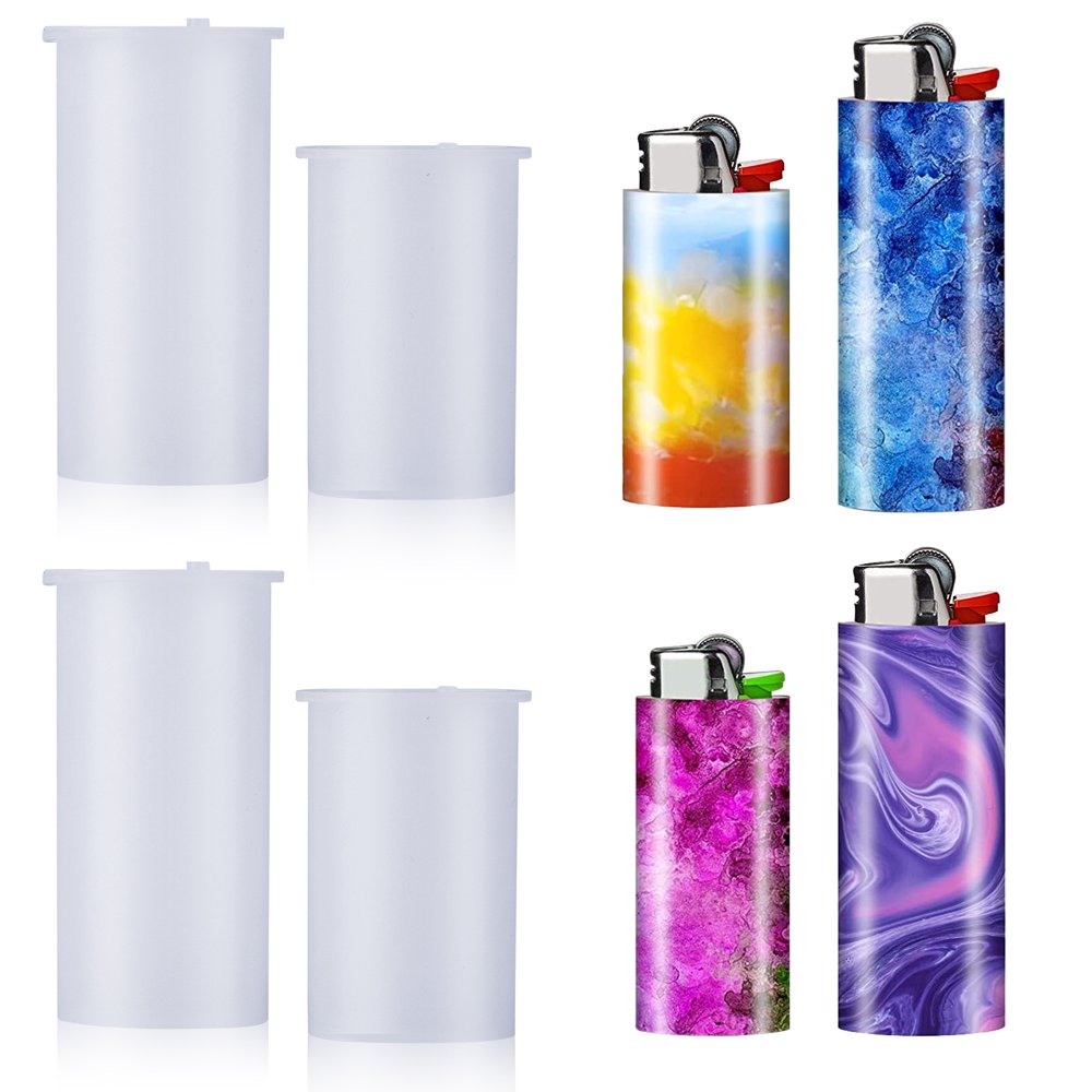 4pcs Universal Lighter Protective Cover Resin Mold, TSV Lighter Case